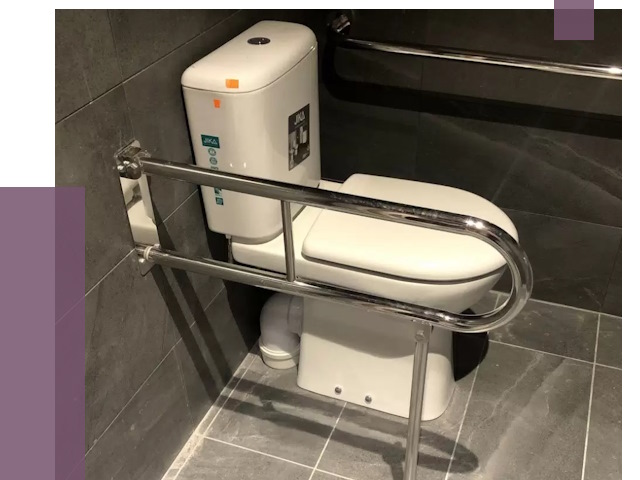 Поручни для санузлов в Дубне от 4288 руб.  | ПРОЛЁТ-Дбн