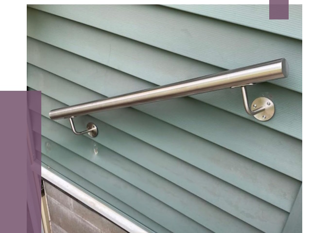 Поручни из нержавеющей стали в Дубне от 7657 руб.  | ПРОЛЁТ-Дбн