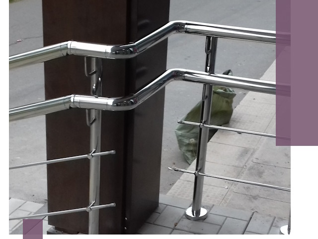 Монтаж поручней из нержавеющей стали в Дубне качественно и быстро